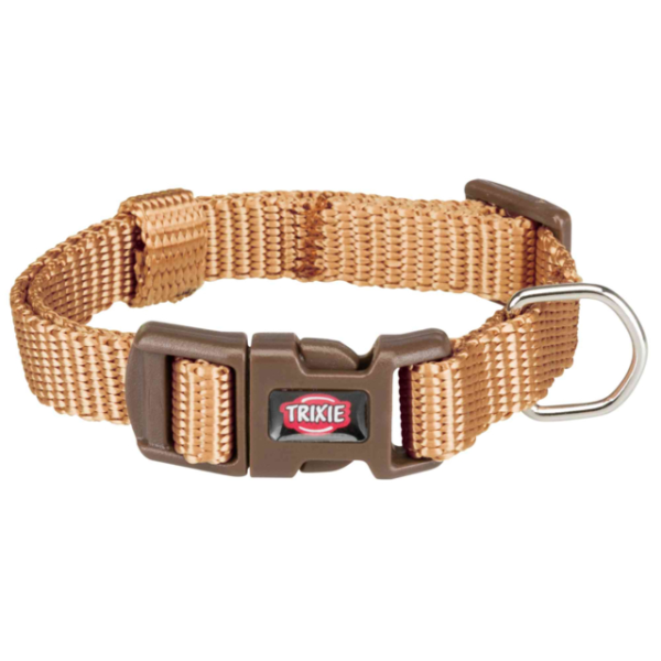 TRIXIE ΠΕΡΙΛΑΙΜΙΟ PREMIUM S/M 30-45CM/15MM CARAMEL