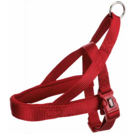 TRIXIE ΣΑΜΑΡΙ PREMIUM NORW M/L 53-66CM/40MM RED