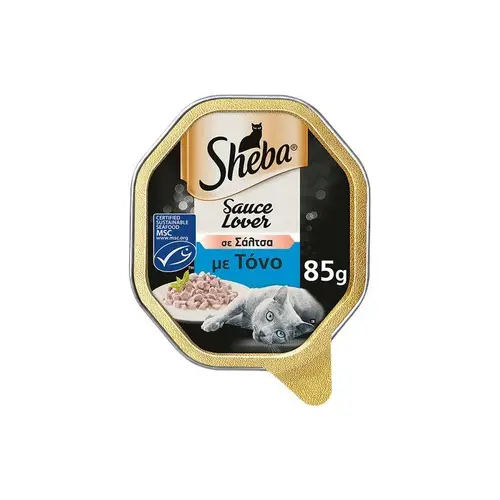 Sheba Δισκακι Τονος Σε Σαλτσα 85Gr