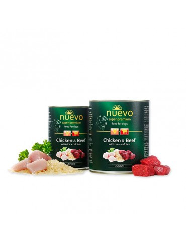 Nuevo Can Junior Chicken & Beef 400Gr