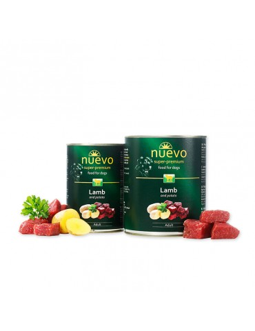 Nuevo Can Adult Lamb & Potatoes 400Gr