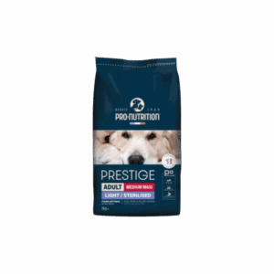Pro-Nutrition Prestige Dog Adult Light/Sterilised Med/Max 15+3Kg